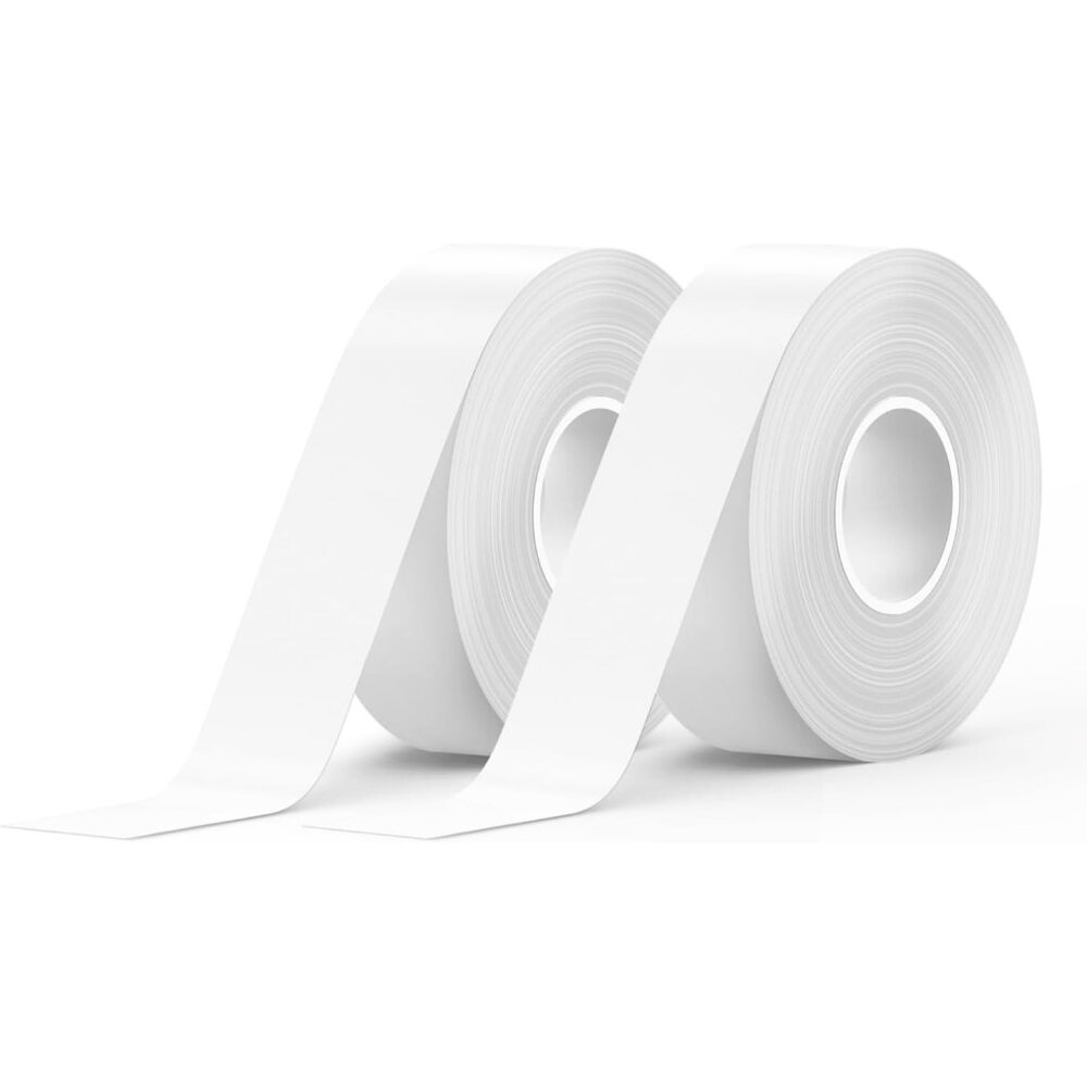 Label Maker Tape E10 Adapted Label Print Paper Refill Size 2 Packs Continous 0.5
